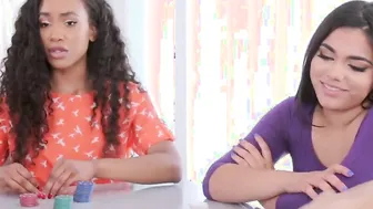 DaughterSwap - Turned On Hispanic 19 Year Old Having an Group Sex