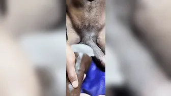 Sissy Boy Fucking BBW Oussy with Vibrator he couldnt Compete with