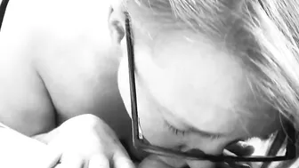 LOL Fail Accidentally creampie on the nose and glasses