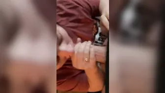 four9 milf Sucking Off 6 Inch Dick