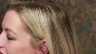 CFNM Stepmom Teaching Deep Throat into Trio to Teenage Hot