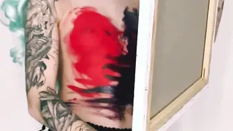 Perfomance Body Paint Art
