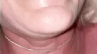 Peter’s Facials: once Bitten twice Shy but the 3rd and 4th Loads went right inside Bambi’s Eye 
