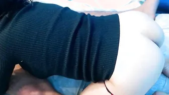 Blowing a Rich Dick Doggy Style