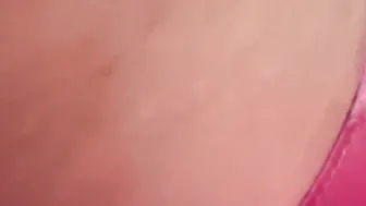 受付嬢の変わった角度からのオナニー