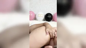 I Jump on Top of a Big Sex Toy. Accidentally Finished