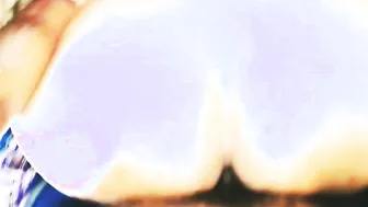 The Orgasm was Masturbated from behind while Cracking the Wheel