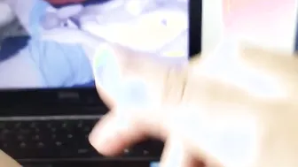 I filmed the reaction of a movie that a follower sent me