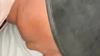 Made her Gag with all my Cum