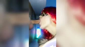 GloryHole con mucha leche 