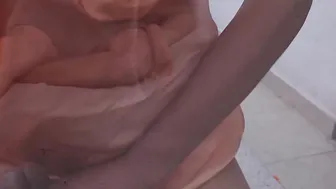 TRAILER - Caught my Roomate Masturbating I Banged him Wearing Shiny Babydoll