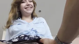 shy 19 yo first porn casting
