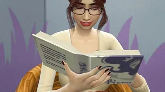 Nerdy Son catches his mother neked inside bed and brutally fucks her