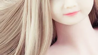 Young Sex Doll teenie Blonde best Head and Anal Cumshot with huge