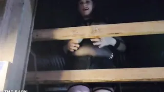 Gigantic titted into barnyard frolics