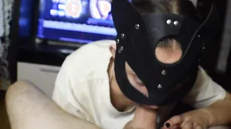 Super Sexy deep fellatio