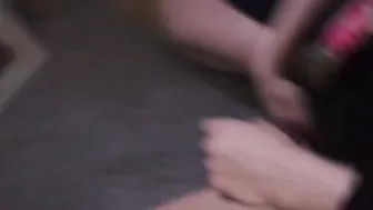 James Deen shows up on set and fucks Samantha Saint