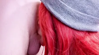 Red Head Eighteen Pounded Hard into Mouth and Throat - no Mercy Face Screwed