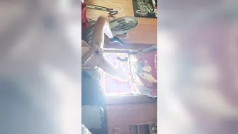 Showing my Vagina into the Window Exciting