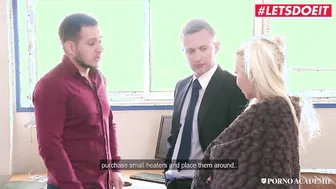 PornoAcademie - Barbie Sins Lusty British School bimbos Hardcore three Way