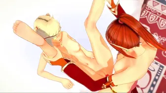 goddess Horde Dyke Elf Gets Banged by lover with a Fake-Dick - World of Warcraft