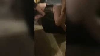 Mirror Doggy on the Sex Chair