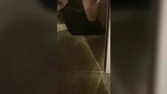 Mirror Doggy on the Sex Chair