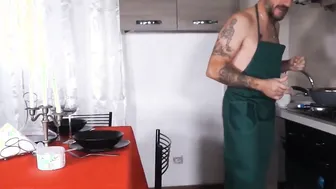 CASTINGALLAITALIANA - Big Titted Italian mom Mila Ramos Hard Anal Fucking before Dinner - AMATEUREURO