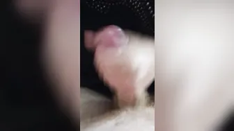 Large Premature Cum Shot into to Shot Glass