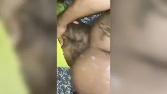 DADDY MADE a HUGE MESS ON MY FAT BUTT