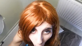 Petera Chilena Pide que Le Tiren El JIZZED En La Cara