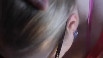 German Chubby Teens give a Deep Throat Oral Sex