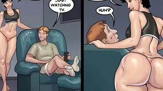 Porn comic Slutty Moms. Chapter two. BlackNWhiteComics. wporncomics.com