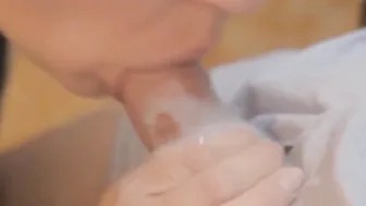 Multiple CUMSHOTS into a row 3 Jizzed inside mouth