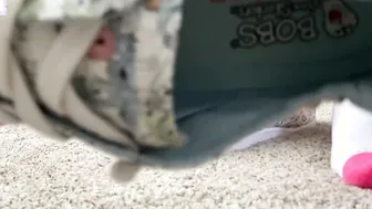 Ouch porn video – New Shoes with Dog Print and Ouch Toe - GlimpseOfMe
