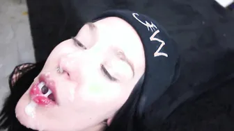 Gothic Sluts Getting the Full Load Anna Magenta Adores a Super Cum Eruption