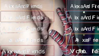 SPIDERMAN Saved my Life Bound me up  Screwed my Pumped Snatch Cosplay SuperHero mom Close up Sex
