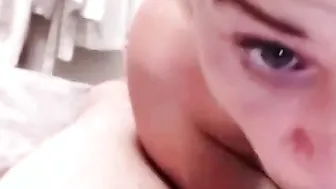 hot cougar Fellatio Sloppy Fat Dick