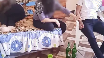 My wifeys cuckold: we see a scene while were already dizzy and