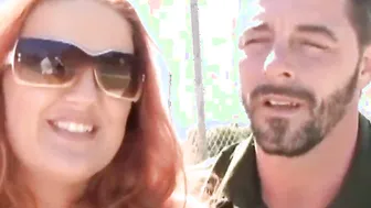 Watching her suck his big penis is so goddess