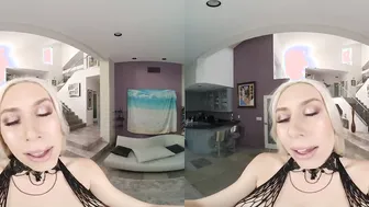 Virtual Reality - Roleplaying Teacher-Student Scenario With Hot Blonde Student Fucked By Her Older Male Mentor