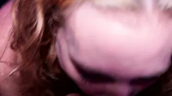 First Time hot Sloppy Blow Job Mega Facial - Cunnilingus King  Foxxy Rose