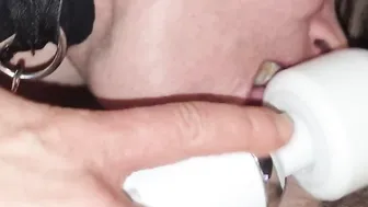 bitch licks it nice and clean