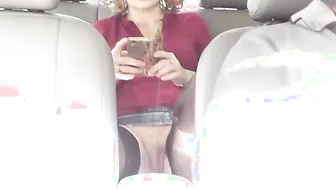 Bae mom inside stocking without lingerie into outdoors stopped taxi