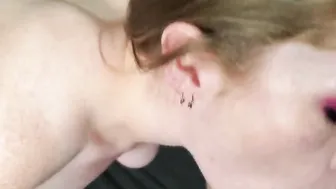 Tangie post fingers orgasm and oral sex