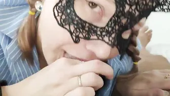 18 Yo TOP star makes a fellatio to the boss for the main