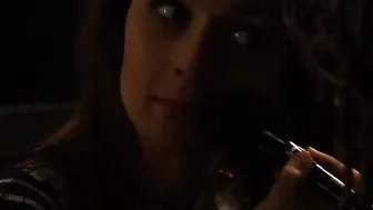 Lesbo Madame into Leather Outfit give Crazy Sexy Rubs to 19 Year Old