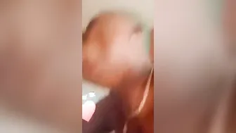 Hot Shaved Bj Thick African Takes Cock and give AMAZING SLOPPY Oral Sex