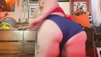 HUGE Fun for Panty Sniffers Fat cunt with mouth Grinds Smelly Lingerie inside your Face
