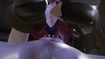 Overwatch: WidowMaker Snatch Licking and Anus pov